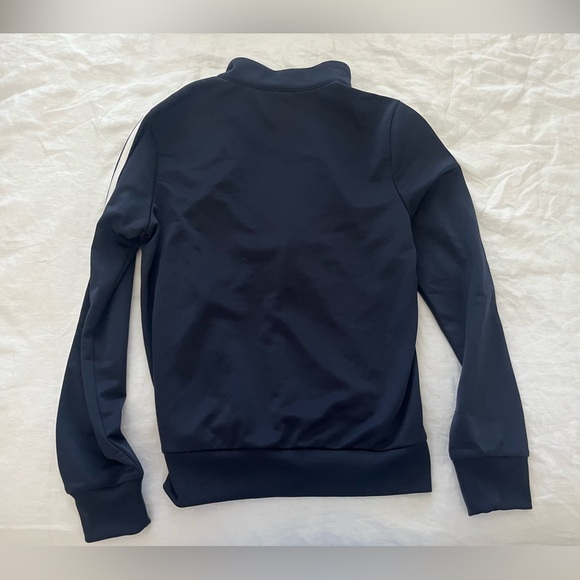 NWOT Navy Blue Adidas Zipper Zip-Up Track Jacket - Small - Picture 4 of 5